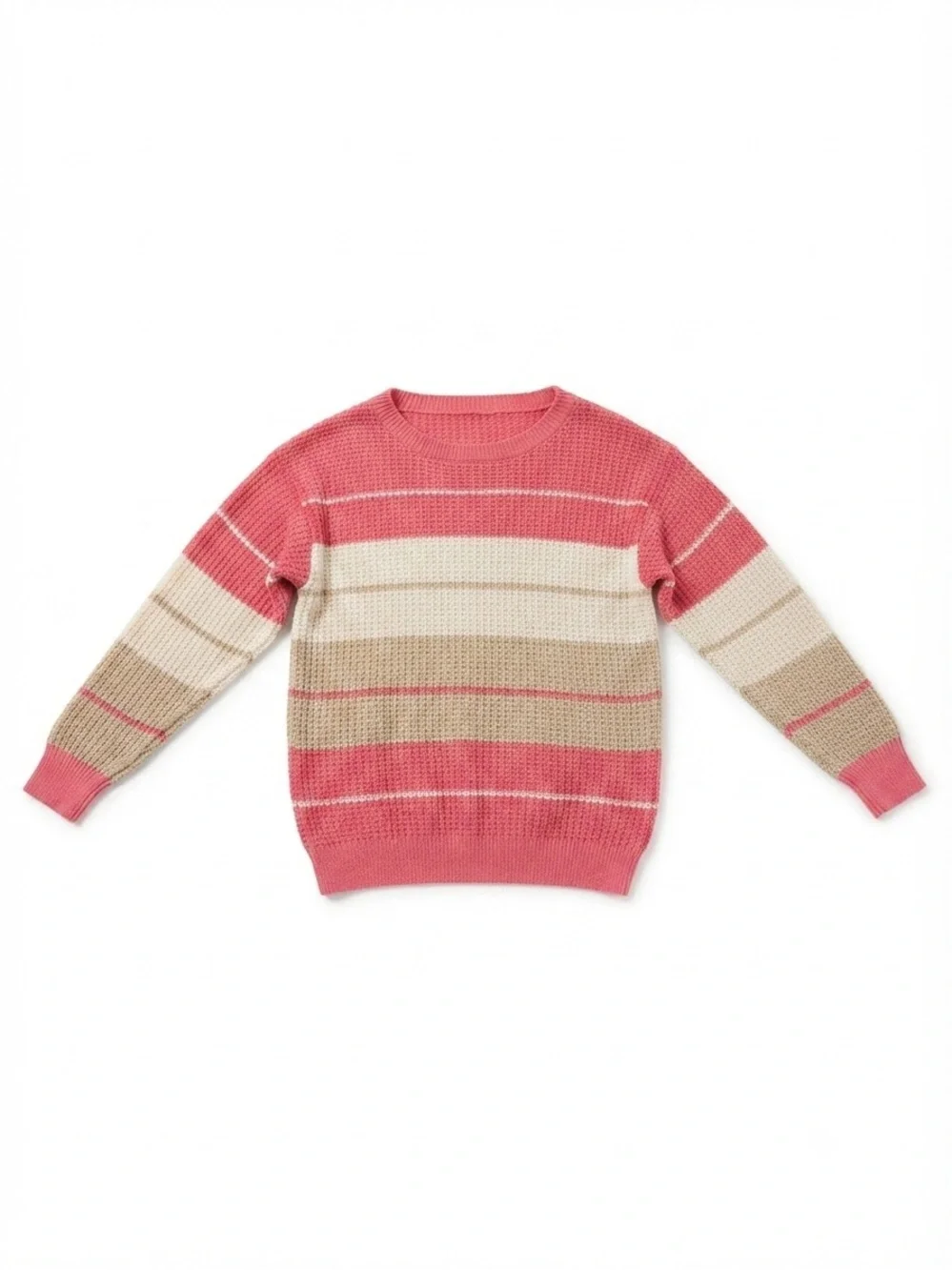 Devon Colorblock Multicolor Striped Sweater